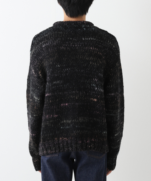 URU（ウル）の「【URU / ウル】CREW NECK KNIT（ニット/セーター・メンズ・ホワイト/ネイビー・FREE）」の10枚目の写真