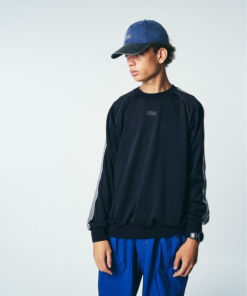 And A（アンドエー）の「SEDAN ALL-PURPOSE セダンオールパーパス / Pigment Dyed 2tone Cap ビグメントダイ 2トーンロゴ刺繍キャップ / SD23S-CP01（キャップ・メンズ・インディゴブルー/サンドベージュ・FREE）」の5枚目の写真