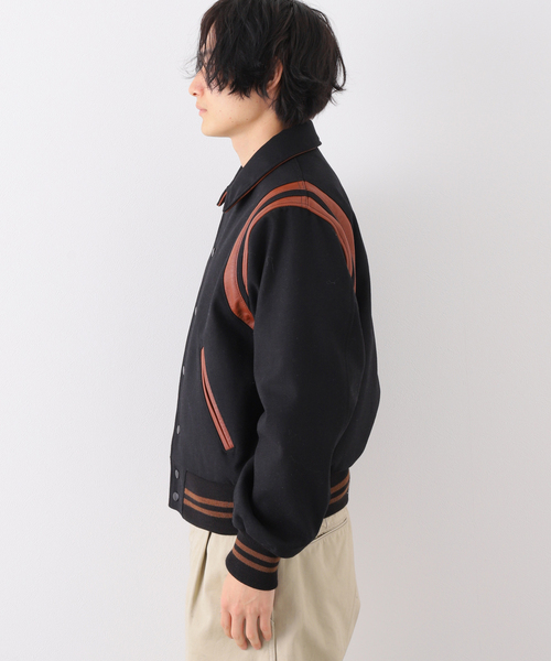 JOURNAL STANDARD(ジャーナルスタンダード)の「AWARD TIGHT JACKET(スタジャン・メンズ・ブラック/レッド・MEDIUM/LARGE)」の5枚目の写真