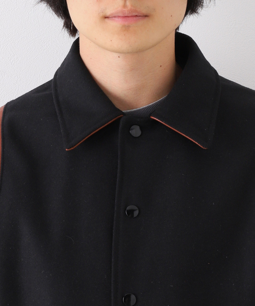 JOURNAL STANDARD(ジャーナルスタンダード)の「AWARD TIGHT JACKET(スタジャン・メンズ・ブラック/レッド・MEDIUM/LARGE)」の7枚目の写真