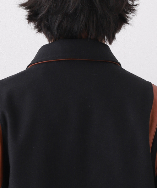 JOURNAL STANDARD(ジャーナルスタンダード)の「AWARD TIGHT JACKET(スタジャン・メンズ・ブラック/レッド・MEDIUM/LARGE)」の8枚目の写真