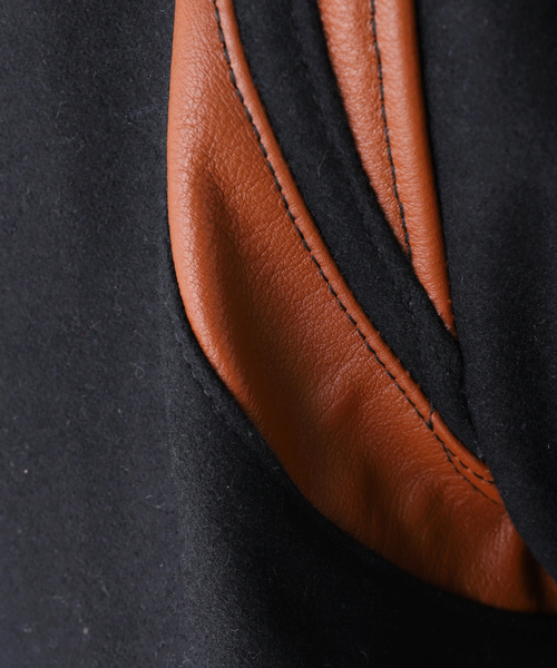 JOURNAL STANDARD(ジャーナルスタンダード)の「AWARD TIGHT JACKET(スタジャン・メンズ・ブラック/レッド・MEDIUM/LARGE)」の18枚目の写真