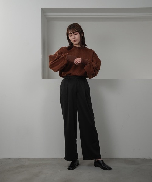 I_am(アイアム)の「front slit baboo shoes(パンプス・レディース・ブラック/アイボリー・S/M/L)」の7枚目の写真