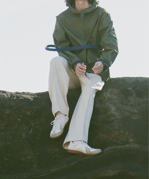 CASPER JOHN（キャスパージョン）の「Bio wash military smok/ バイオウォッシュミリタリースモック（パーカー・メンズ・アイボリー/カーキ/ブラック・SMALL/MEDIUM/LARGE）」の21枚目の写真