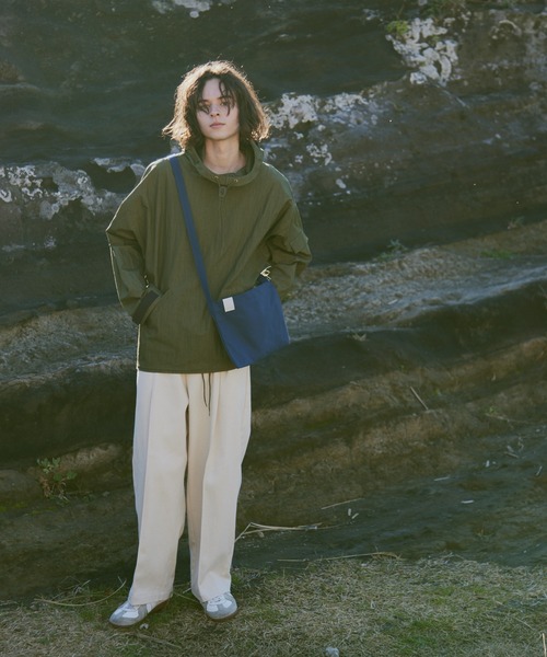 CASPER JOHN（キャスパージョン）の「Bio wash military smok/ バイオウォッシュミリタリースモック（パーカー・メンズ・アイボリー/カーキ/ブラック・SMALL/MEDIUM/LARGE）」の22枚目の写真