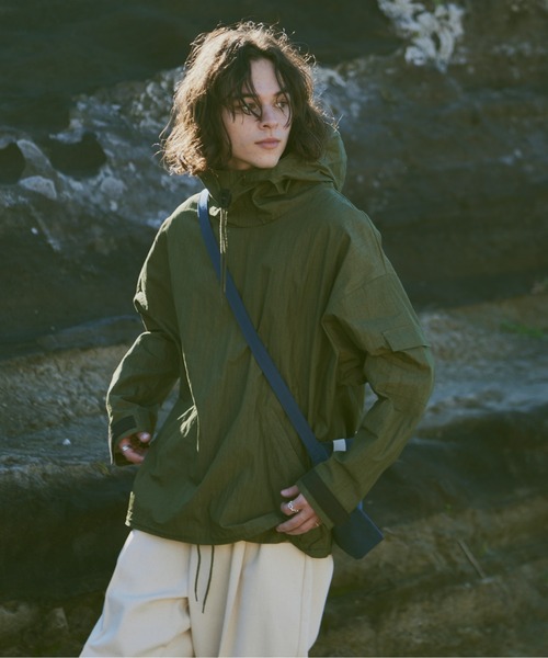 CASPER JOHN（キャスパージョン）の「Bio wash military smok/ バイオウォッシュミリタリースモック（パーカー・メンズ・アイボリー/カーキ/ブラック・SMALL/MEDIUM/LARGE）」の15枚目の写真