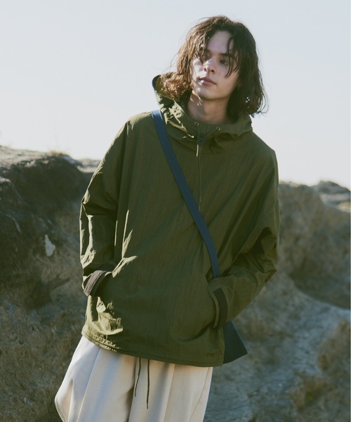 CASPER JOHN（キャスパージョン）の「Bio wash military smok/ バイオウォッシュミリタリースモック（パーカー・メンズ・アイボリー/カーキ/ブラック・SMALL/MEDIUM/LARGE）」の16枚目の写真