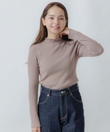 flower | ノーブルリブニット(ニット/セーター)