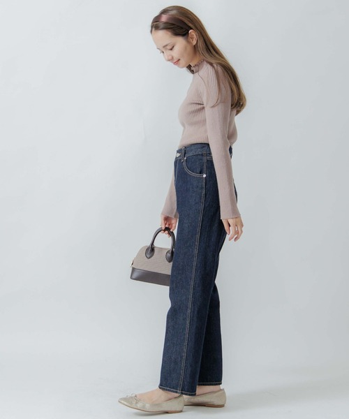 flower（フラワー）の「ノーブルリブニット（ニット/セーター・レディース・ベージュ/アイボリー・FREE）」の18枚目の写真