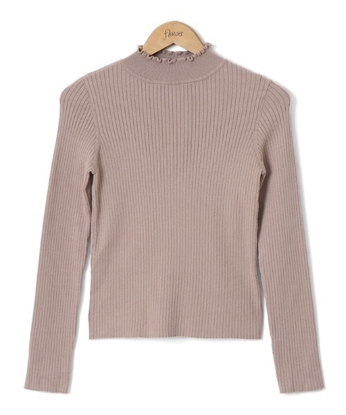 flower（フラワー）の「ノーブルリブニット（ニット/セーター・レディース・ベージュ/アイボリー・FREE）」の21枚目の写真