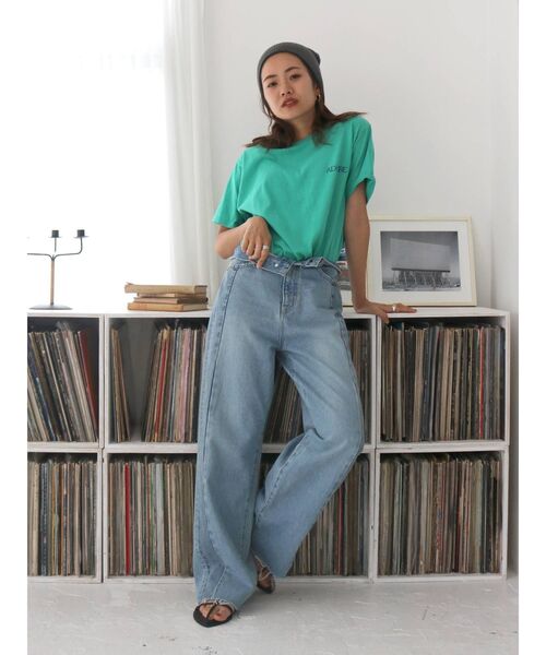 Ungrid（アングリッド）の「リネン混ニット帽（ニットキャップ/ビーニー・レディース・ブラック/アイボリー/チャコールグレー・FREE）」の14枚目の写真