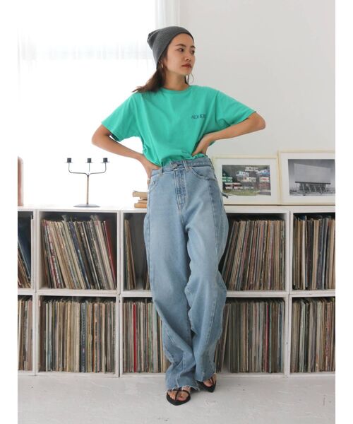 Ungrid（アングリッド）の「リネン混ニット帽（ニットキャップ/ビーニー・レディース・ブラック/アイボリー/チャコールグレー・FREE）」の15枚目の写真