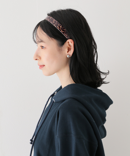 SLOBE IENA(スローブイエナ)の「【NP CREATION/エヌピークリエイション】カチューシャ(カチューシャ・レディース・ホワイト×ホワイト/アイボリー/ブラウン・FREE)」の11枚目の写真