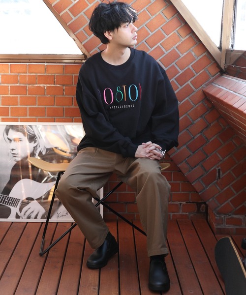 ROOT THREE（ルートスリー）の「ROOT THREE タック入りデニムバルーンパンツ（デニムパンツ・メンズ・ブルー/ダークベージュ/カーキ/ブラック/サックスブルー・LARGE/X-LARGE/MEDIUM/SMALL）」の17枚目の写真