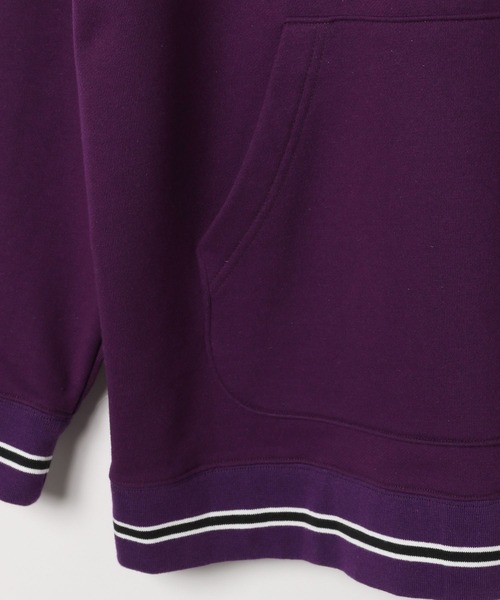niko and...(ニコアンド)の「【GEM SPORTSWEAR(ジェム・スポーツウェア)】コラボパーカー(パーカー・メンズ・オフホワイト/パープル/オレンジ・MEDIUM/LARGE)」の8枚目の写真