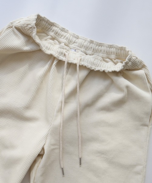 CANAL JEAN（キャナルジーン）の「El mar(エルマール) コーデュロイイージーパンツ（その他パンツ・レディース・アイボリー・ONE SIZE）」の11枚目の写真