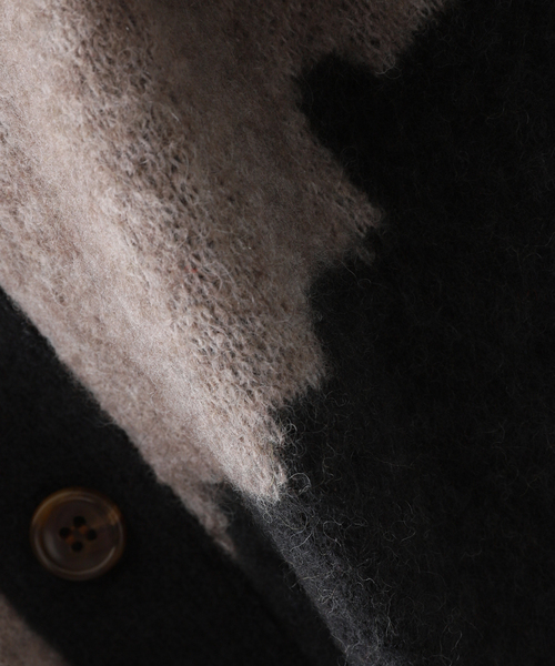 JOURNAL STANDARD（ジャーナルスタンダード）の「【YAK WOOL BLEND】ジャガード カモ柄 ニット カーディガン（カーディガン/ボレロ・メンズ・ベージュ/カーキ・MEDIUM/LARGE）」の16枚目の写真