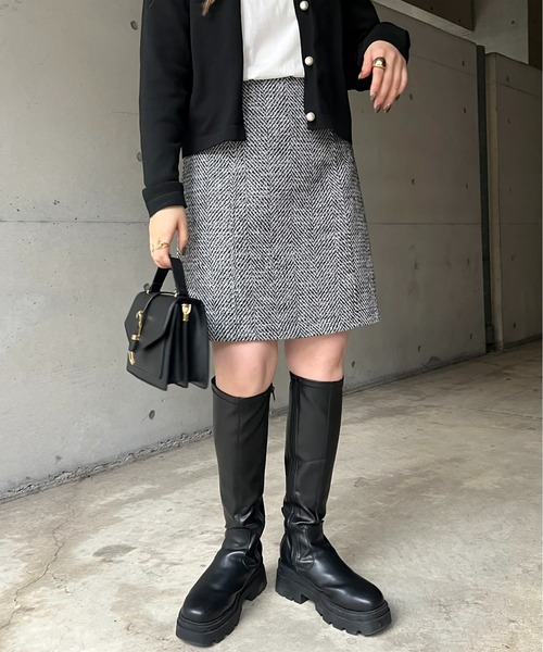 prose verse（プロズヴェール）の「《WEB限定》ヘリンボーンツイード