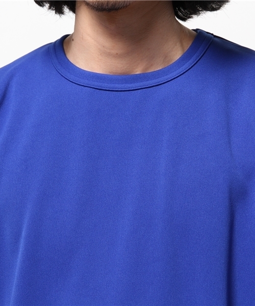 Lui's(ルイス)の「Lui's(ルイス) スムースサイドジップTシャツ(Tシャツ/カットソー・メンズ・ブラック/ホワイト/ブルー・SMALL/MEDIUM)」の7枚目の写真