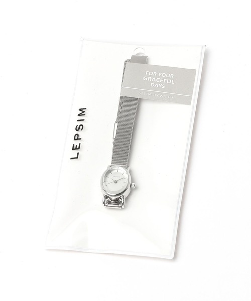 LEPSIM(レプシィム)の「オーバルメッシュウォッチ 176607(アナログ腕時計・レディース・シルバー/ゴールド・ONE SIZE)」の10枚目の写真