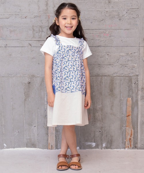 RAGMART（ラグマート）の「サンドレス（ワンピース・キッズ・パープル/ネイビー・120cm/110cm/130cm/100cm）」の6枚目の写真