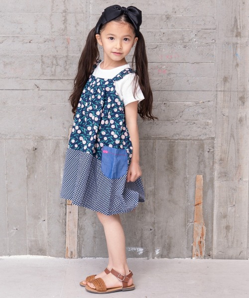 RAGMART（ラグマート）の「サンドレス（ワンピース・キッズ・パープル/ネイビー・120cm/110cm/130cm/100cm）」の5枚目の写真