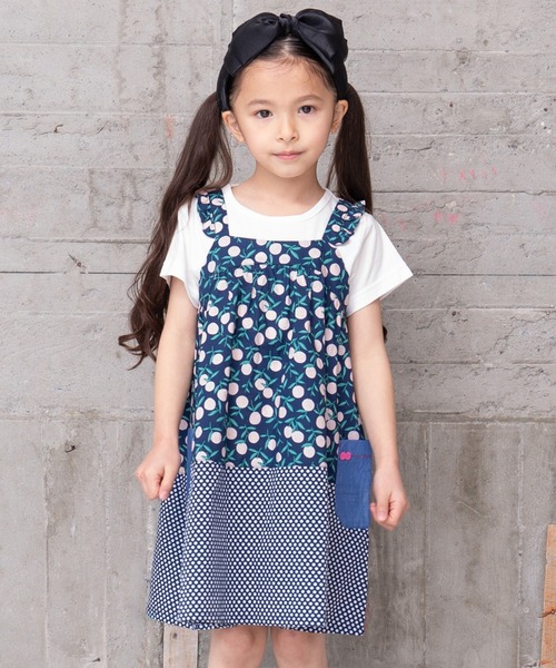 RAGMART（ラグマート）の「サンドレス（ワンピース・キッズ・パープル/ネイビー・120cm/110cm/130cm/100cm）」の10枚目の写真