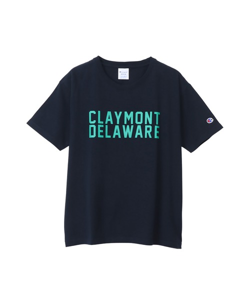 Champion(チャンピオン)の「【Champion/チャンピオン】レディース ショートスリーブTシャツ(Tシャツ/カットソー・レディース・オートミール/ネイビー/ホワイト・MEDIUM/LARGE)」の5枚目の写真