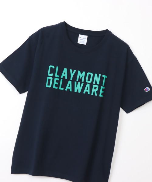 Champion(チャンピオン)の「【Champion/チャンピオン】レディース ショートスリーブTシャツ(Tシャツ/カットソー・レディース・オートミール/ネイビー/ホワイト・MEDIUM/LARGE)」の9枚目の写真