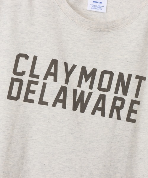 Champion(チャンピオン)の「【Champion/チャンピオン】レディース ショートスリーブTシャツ(Tシャツ/カットソー・レディース・オートミール/ネイビー/ホワイト・MEDIUM/LARGE)」の4枚目の写真