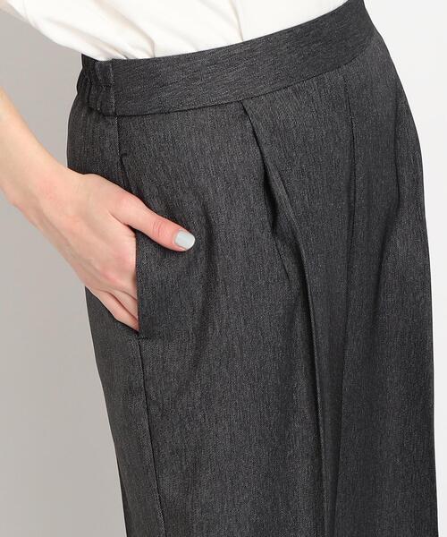 DRESKIP(ドレスキップ)の「◆【セットアップ可】ポリデニム 金ボタン ワイドパンツ(その他パンツ・レディース・ブラック/ベージュ/ネイビー・02/04/03)」の7枚目の写真