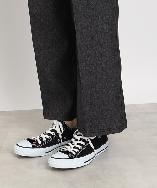 DRESKIP(ドレスキップ)の「◆【セットアップ可】ポリデニム 金ボタン ワイドパンツ(その他パンツ・レディース・ブラック/ベージュ/ネイビー・02/04/03)」の9枚目の写真