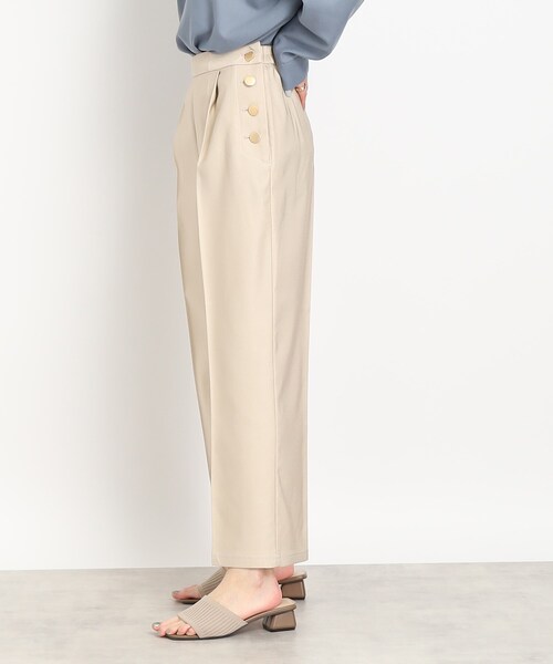 DRESKIP(ドレスキップ)の「◆【セットアップ可】ポリデニム 金ボタン ワイドパンツ(その他パンツ・レディース・ブラック/ベージュ/ネイビー・02/04/03)」の19枚目の写真