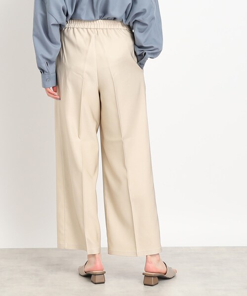 DRESKIP(ドレスキップ)の「◆【セットアップ可】ポリデニム 金ボタン ワイドパンツ(その他パンツ・レディース・ブラック/ベージュ/ネイビー・02/04/03)」の22枚目の写真