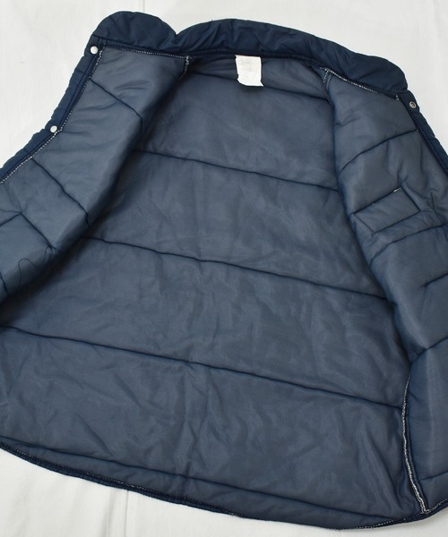 VINTAGE(ヴィンテージ)の「【ヴィンテージ古着】80's~ CHAMPION SPARK PLUG / チャンピオン スパーク プラグ 中綿入り レーシングベスト(ダウンベスト・メンズ・ネイビー・X-LARGE)」の6枚目の写真