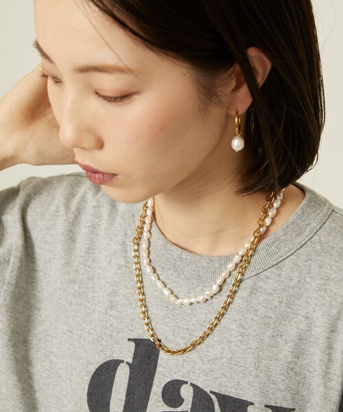 Aresense（アーセンス）の「esne/エスネ マルチWAYコインパールネックレス（ネックレス・レディース・ゴールド・ﾌﾘ-）」の8枚目の写真