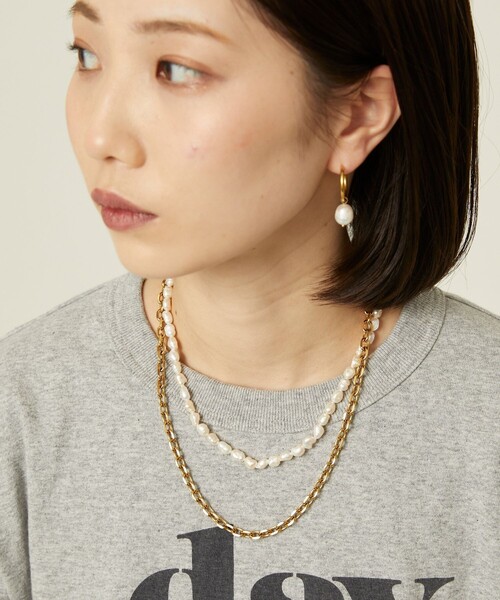 Aresense（アーセンス）の「esne/エスネ マルチWAYコインパールネックレス（ネックレス・レディース・ゴールド・ﾌﾘ-）」の9枚目の写真