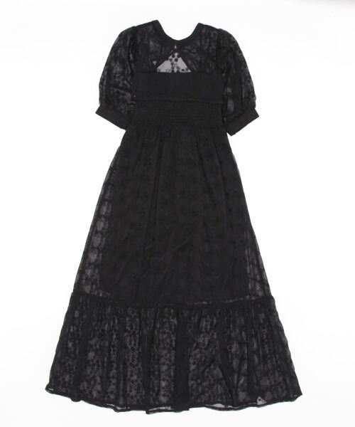 archives（アルシーヴ）の「ボレロ＋シャーリングキャミワンピース（ワンピース・レディース・グレイッシュベージュ/アイボリー/ブラック・MEDIUM）」の4枚目の写真