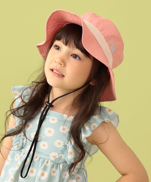 BEAMS mini（ビームスミニ）の「BEAMS mini / アドベンチャー ハット 23SS（ハット・キッズ・オリーブ/ピンク/ネイビー/サックスブルー・ONE SIZE）」の4枚目の写真