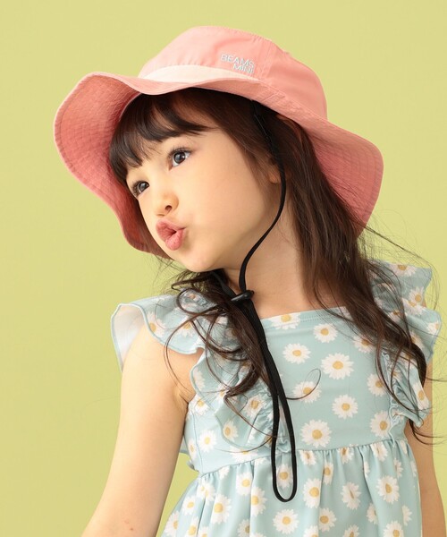 BEAMS mini（ビームスミニ）の「BEAMS mini / アドベンチャー ハット 23SS（ハット・キッズ・オリーブ/ピンク/ネイビー/サックスブルー・ONE SIZE）」の5枚目の写真