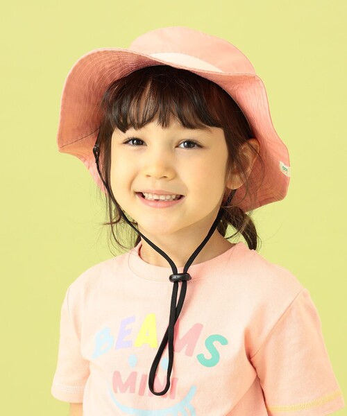 BEAMS mini（ビームスミニ）の「BEAMS mini / アドベンチャー ハット 23SS（ハット・キッズ・オリーブ/ピンク/ネイビー/サックスブルー・ONE SIZE）」の7枚目の写真