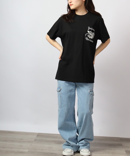 波達(NAMITATSU)（ナミタツ）の「波達(NAMITATSU) Tiger&Dragon Tシャツ 半袖（Tシャツ/カットソー・メンズ・ホワイト/ブラック・M/L）」の22枚目の写真