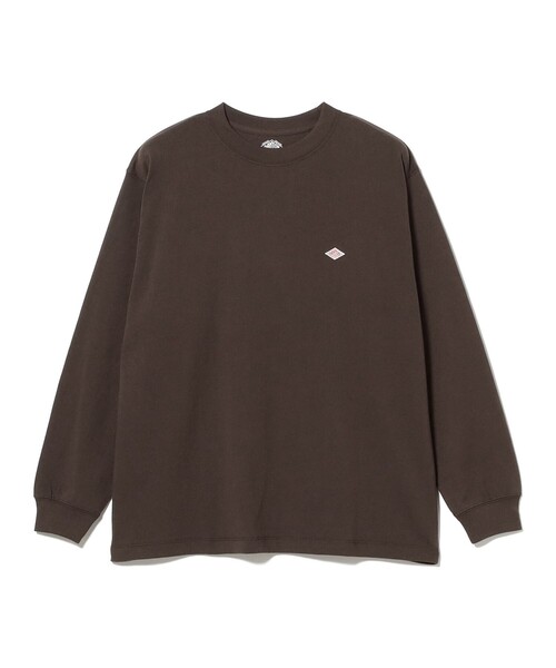 DANTON(ダントン)の「DANTON / クルーネック ロングスリーブ Tシャツ(Tシャツ/カットソー・メンズ・ブラック/ホワイト/ネイビー/グリーン系その他5/ベージュ/ブラウン系その他4/ブラック系その他4/ブラウン・SMALL/MEDIUM/LARGE/X-LARGE/XX-LARGE)」の5枚目の写真