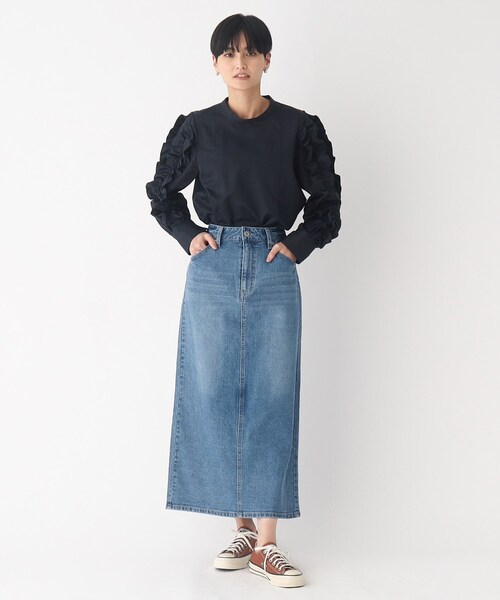 CONVERSE ALL STAR(コンバースオールスター)の「◆【CONVERSE(コンバース)】オールスター US カラーデニム OX(スニーカー・レディース・ダークブラウン/ベビーピンク・55/45/35)」の14枚目の写真