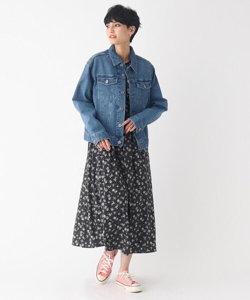 CONVERSE ALL STAR(コンバースオールスター)の「◆【CONVERSE(コンバース)】オールスター US カラーデニム OX(スニーカー・レディース・ダークブラウン/ベビーピンク・55/45/35)」の7枚目の写真