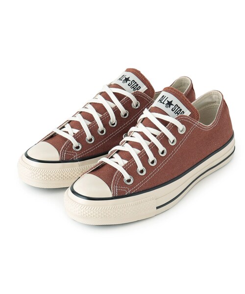 CONVERSE ALL STAR(コンバースオールスター)の「◆【CONVERSE(コンバース)】オールスター US カラーデニム OX(スニーカー・レディース・ダークブラウン/ベビーピンク・55/45/35)」の8枚目の写真