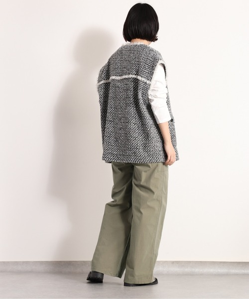cepo(セポ)の「ワークイージーパンツ(その他パンツ・レディース・オリーブ/ミント/ブラック・M)」の14枚目の写真