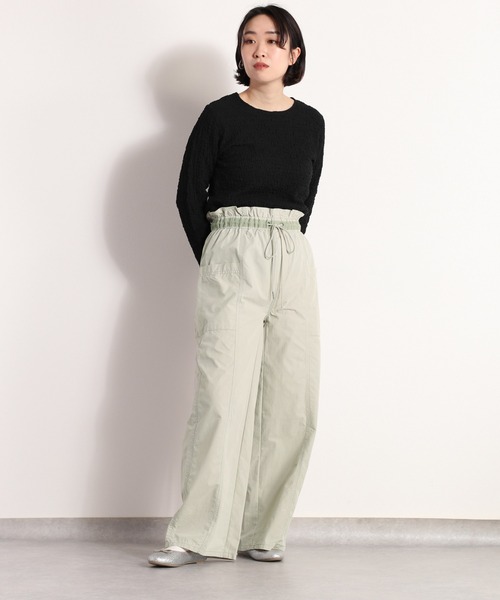 cepo(セポ)の「ワークイージーパンツ(その他パンツ・レディース・オリーブ/ミント/ブラック・M)」の22枚目の写真