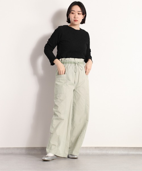 cepo(セポ)の「ワークイージーパンツ(その他パンツ・レディース・オリーブ/ミント/ブラック・M)」の18枚目の写真