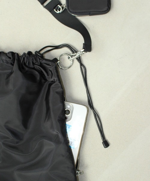 chuclla（チュクラ）の「マルチサコッシュ ショルダートート cha23s005（ショルダーバッグ・レディース・ブラック・FREE）」の16枚目の写真